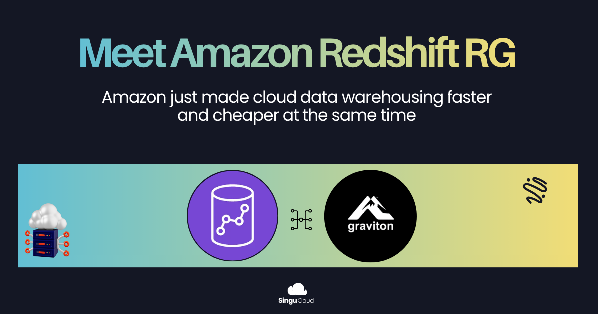 Amazon Redshift RG Faster and lower cost, Graviton-powered