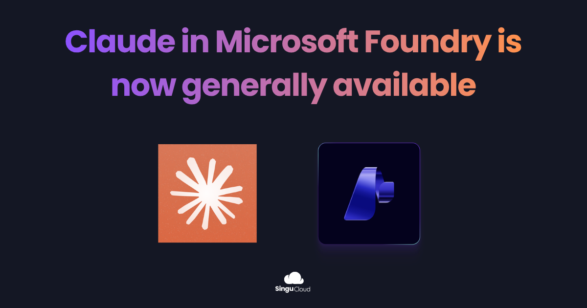 Claude in Microsoft Foundry is now generally available